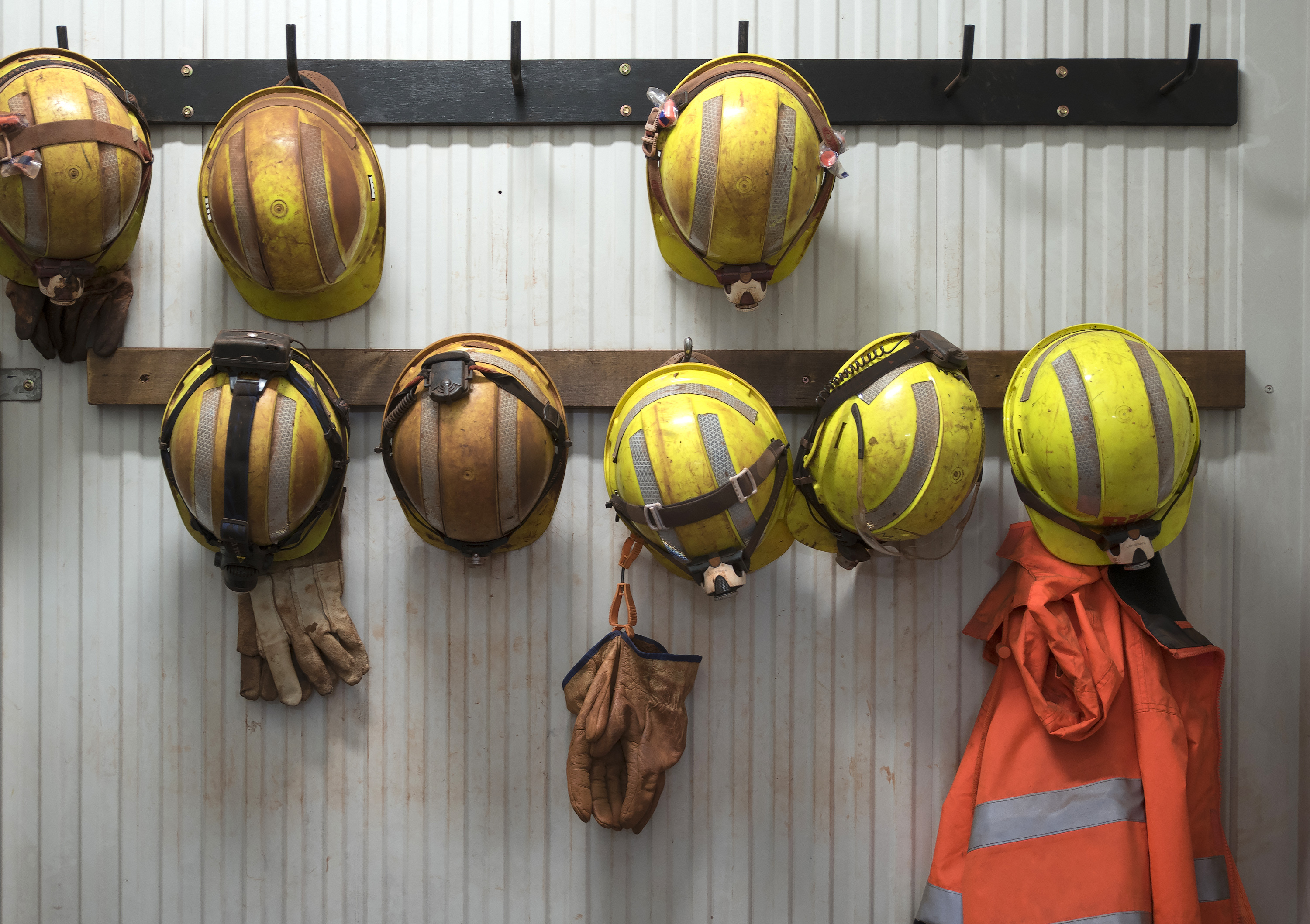 Safety helmets, construction talent, construction jobs