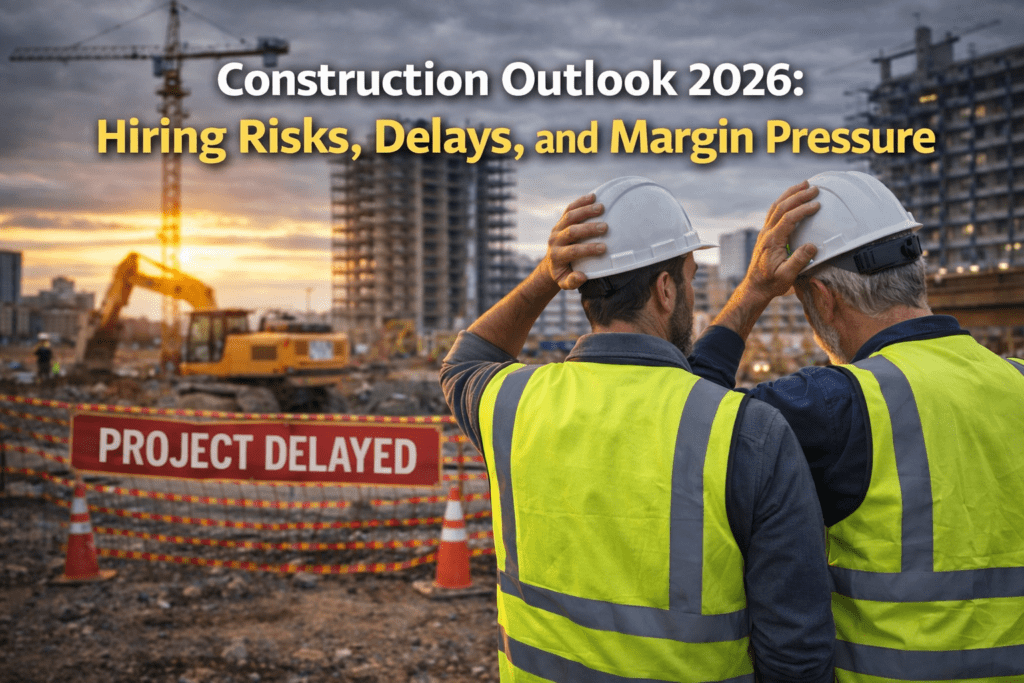 Construction Industry Outlook 2026: Demand, Hiring & What to Watch