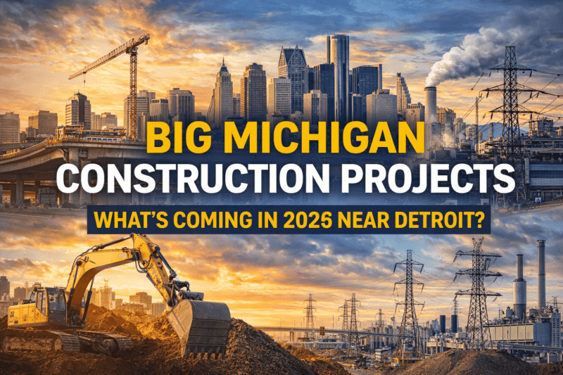 Michigan Project Michigan Mega Projects 2026: Detroit, Energy & Infrastructure Boom